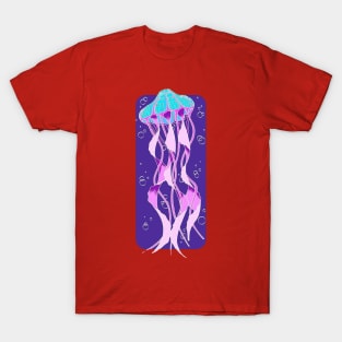 Jellyfish Art Ilustration T-Shirt